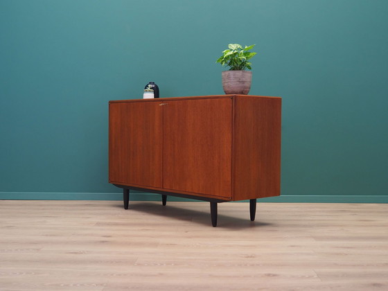 Image 1 of Teak Cabinet, Scandinavian Design, 1960S, Designer: Bertil Fridhagen, Manufacture: Bodafors