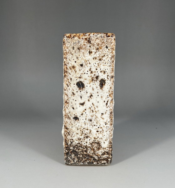 Image 1 of Keramiek Vase Van Woerden Fat Lava Space Age