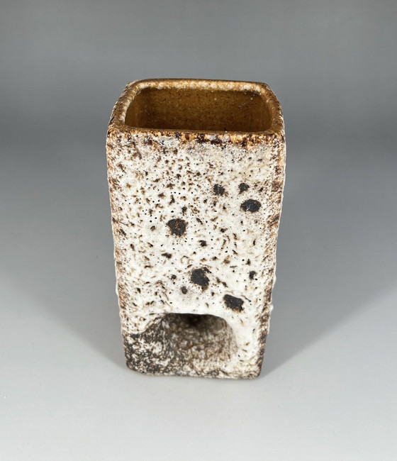 Image 1 of Keramiek Vase Van Woerden Fat Lava Space Age