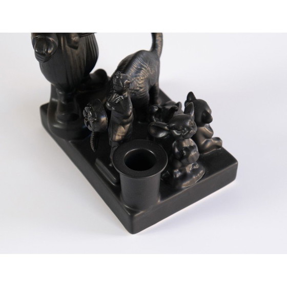 Image 1 of Candelabro vintage de gres «Föremal» de Per B. Sundberg para Ikea, 2018