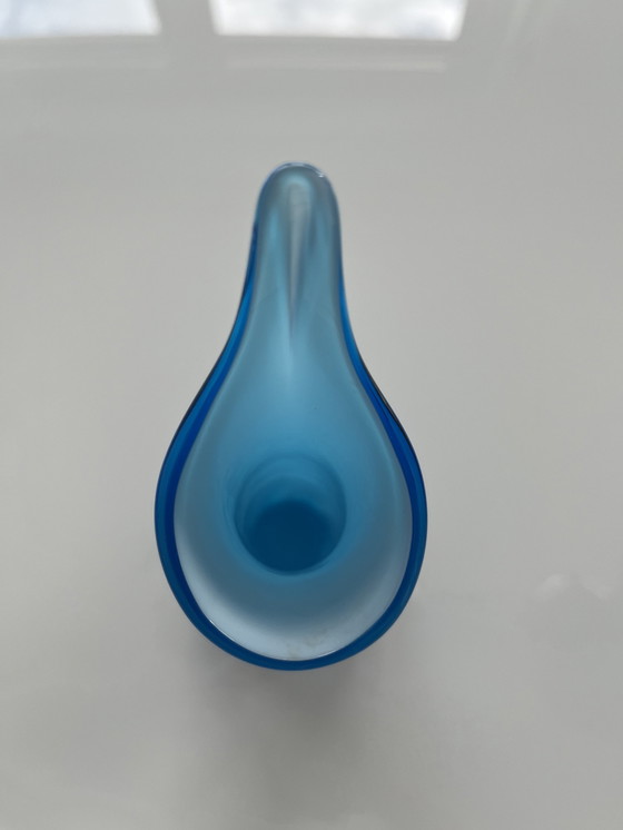 Image 1 of Vaso Calla Empoli vintage blu