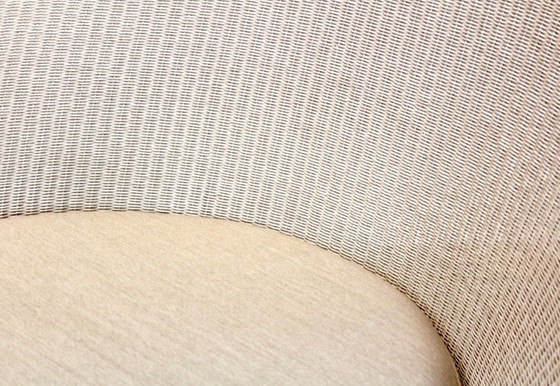 Image 1 of Lloyd Loom Lounge Chair in White grey