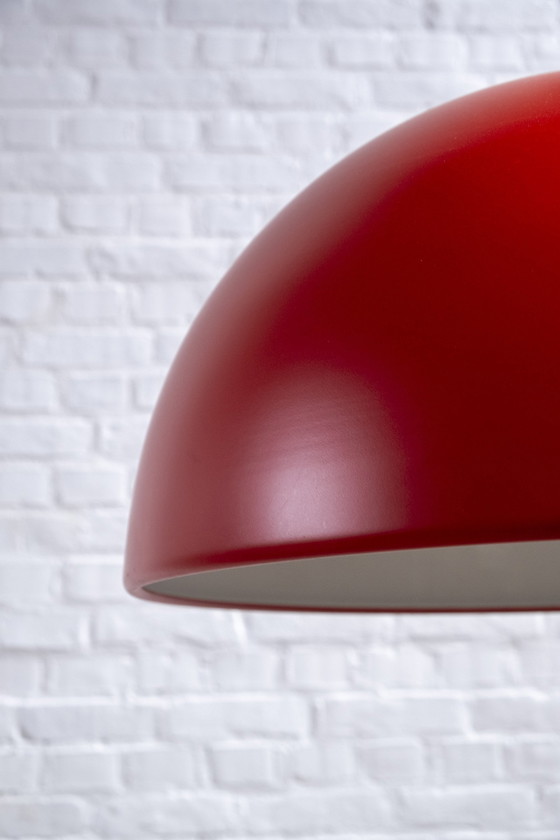 Image 1 of Big Red Pendant Ceiling Lamp