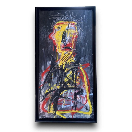 Image 1 of Vintage fever painting by Jazzu, France 2020