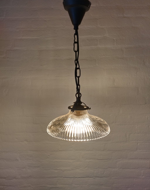 Pendant lamp Holopane France - Art Deco