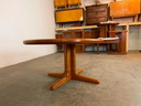 Tavolino da caffè in teak di metà secolo Glostrup, vintage 1960