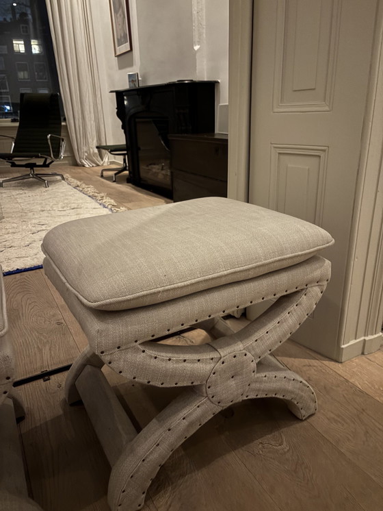 Image 1 of 2 X Restoration Hardware Stools