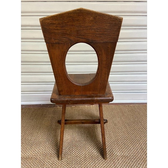 Image 1 of Set of 4 vintage Savoy oakwood chairs