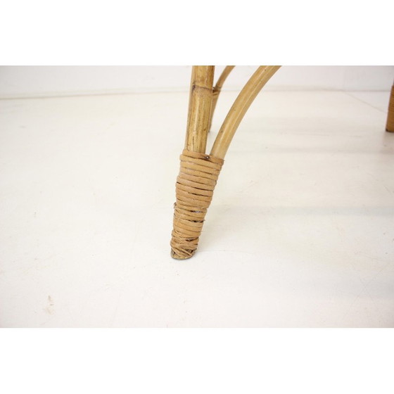 Image 1 of Coppia di poltrone vintage in rattan di Alan Fuchs, Cecoslovacchia, anni '60