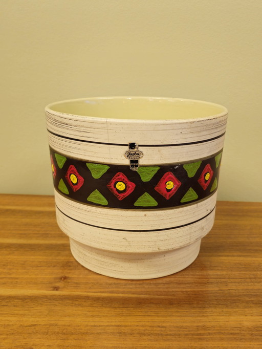 Vintage Large Flower Pot Jasba Germany Plant pot Ceramic