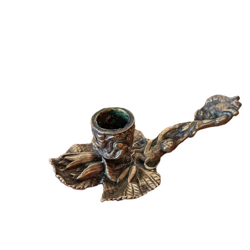 Vintage bronze candelabra