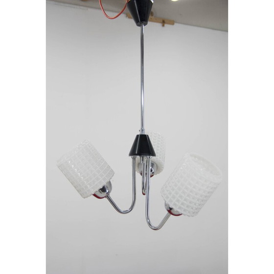 Image 1 of Mid-century chandelier by Lidokov, Czechoslovakia 1960s