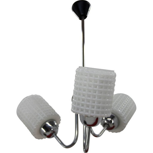 Mid-century chandelier by Lidokov, Czechoslovakia 1960s