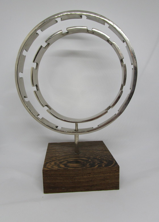 Image 1 of Silver plated Statue/Sculpture By Corry Ammerlaan