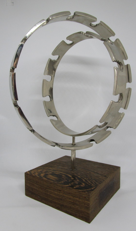 Image 1 of Silver plated Statue/Sculpture By Corry Ammerlaan