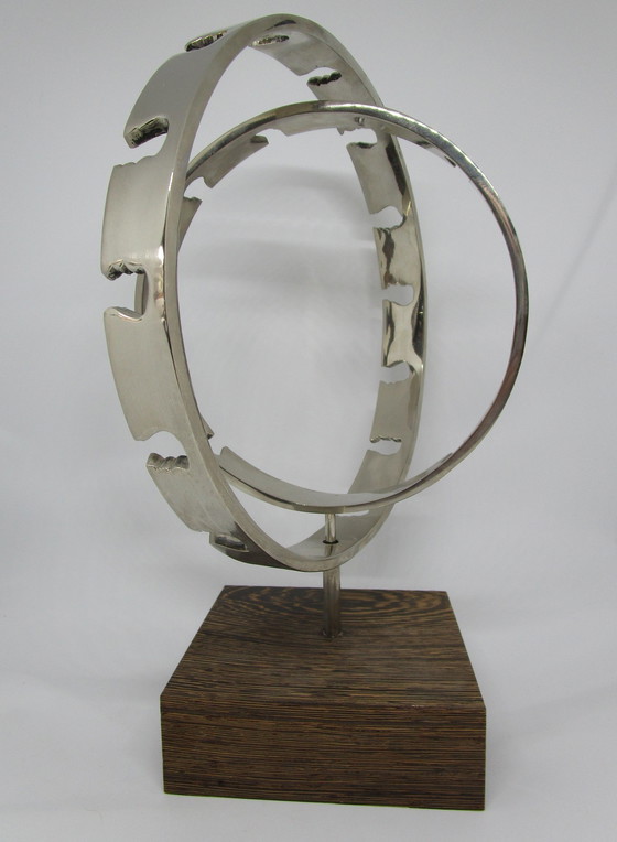 Image 1 of Silver plated Statue/Sculpture By Corry Ammerlaan