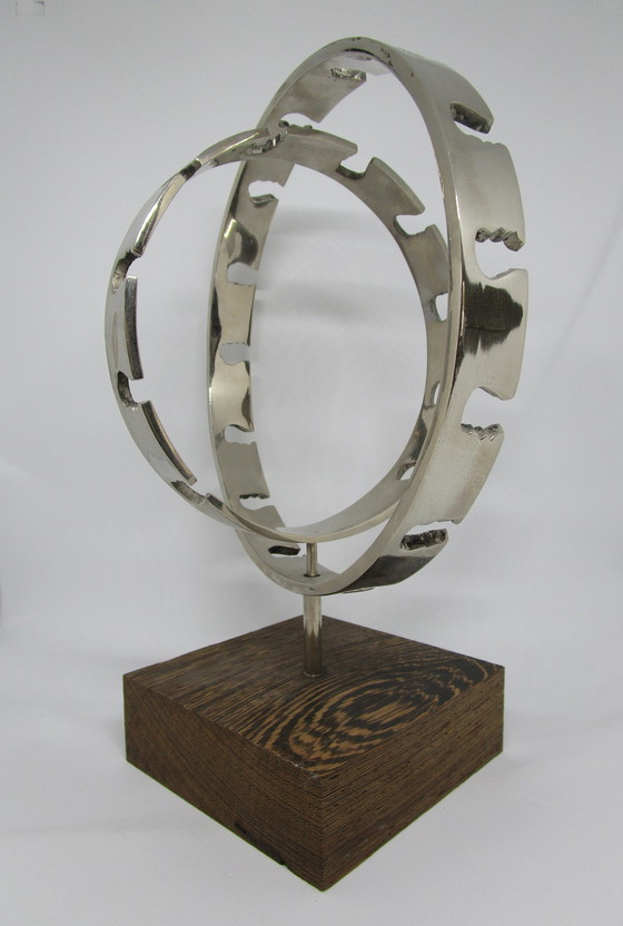 Image 1 of Silver plated Statue/Sculpture By Corry Ammerlaan