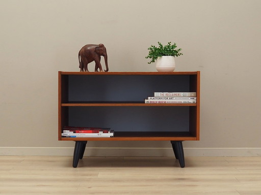 Teak Bookcase, Danish Design, 1970S, Production: Sweden