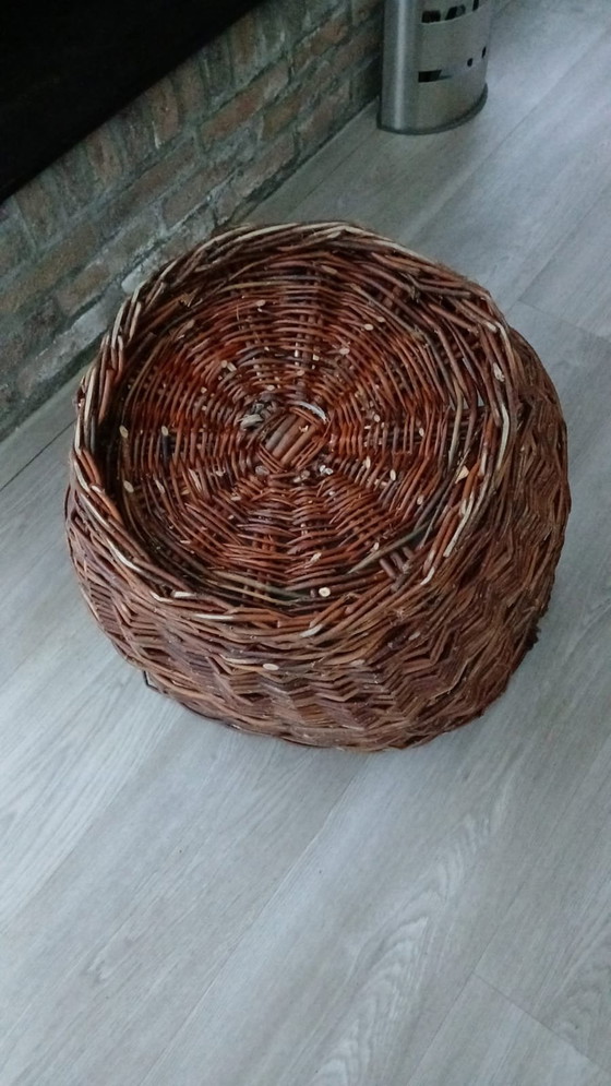 Image 1 of Potato Basket Toy Basket Firewood Basket Christmas Tree Large