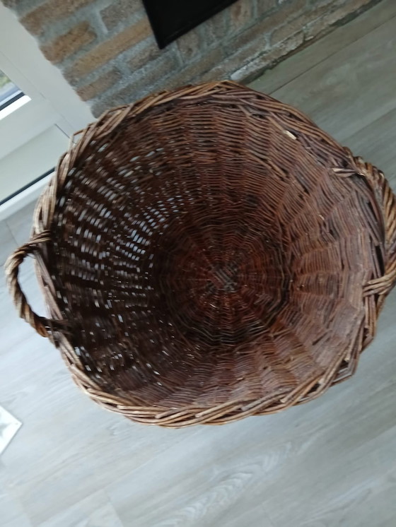 Image 1 of Potato Basket Toy Basket Firewood Basket Christmas Tree Large