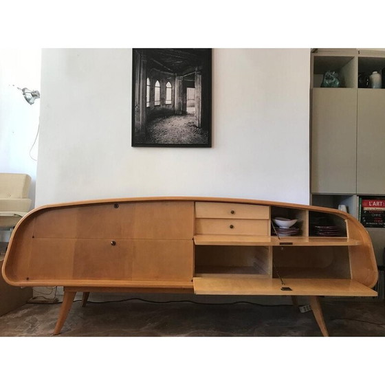Image 1 of Vintage 4-door sideboard, unique piece, 1960