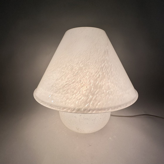 Image 1 of Lampe de table en verre Limburg Glashütte, années 1970