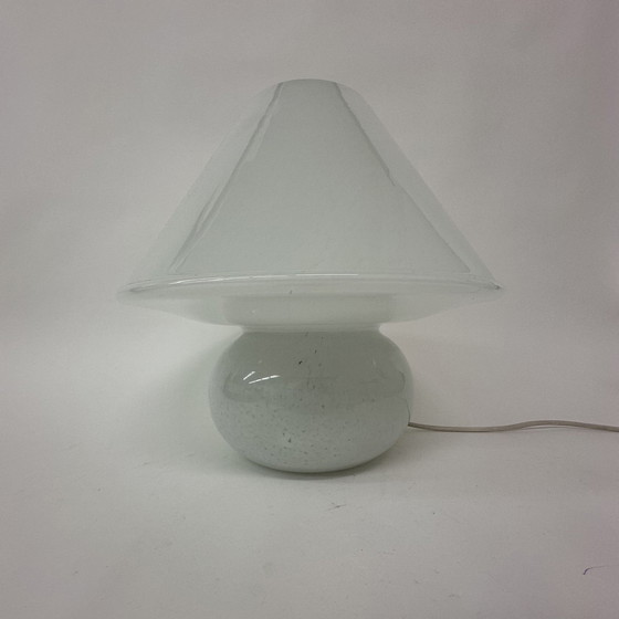 Image 1 of Lampe de table en verre Limburg Glashütte, années 1970