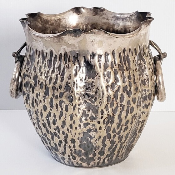 Image 1 of Vintage silver plated champagne bucket by Hukin and Heath
