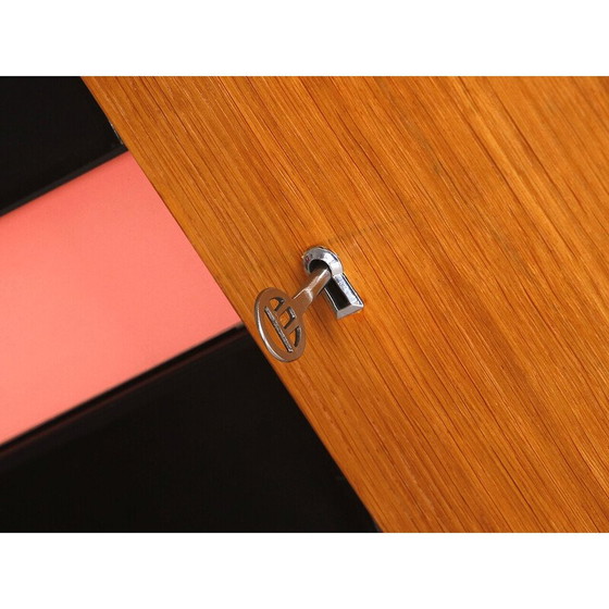 Image 1 of Vintage U 460 sideboard with wooden drawers by Jiri Jiroutek for Interier Praha, Czechoslovakia 1960