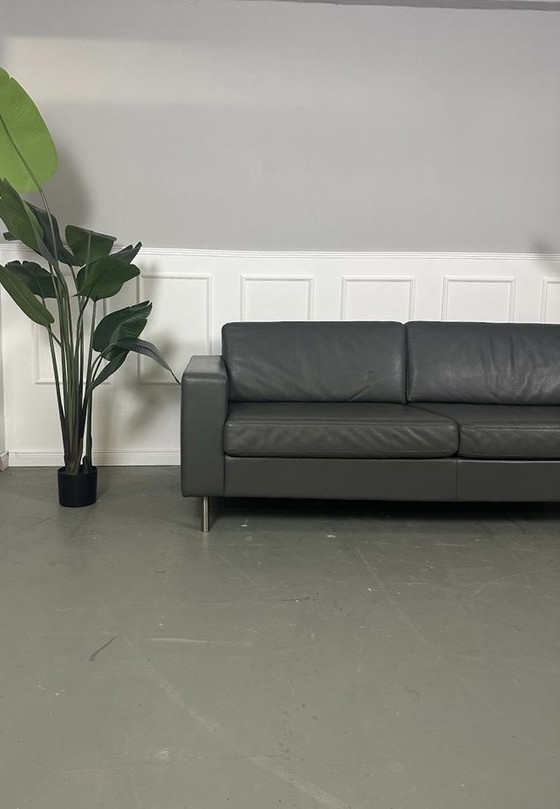 Image 1 of Bolia Scandinavia Sofa Designer Leather Couch Delivery Possible