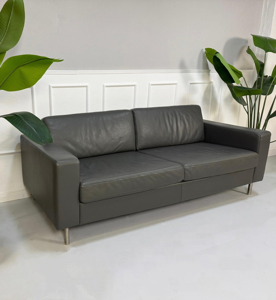 Image 1 of Bolia Scandinavia Sofa Designer Leather Couch Delivery Possible