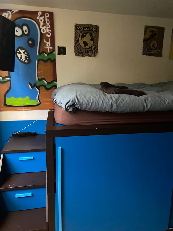 Image 1 of Letto a soppalco Camera per ragazzi Letto per ragazzi