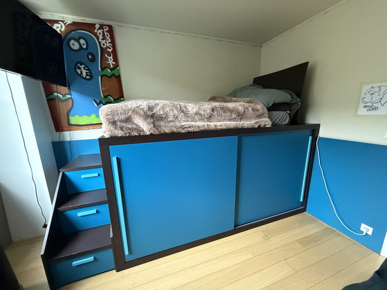 Image 1 of Letto a soppalco Camera per ragazzi Letto per ragazzi