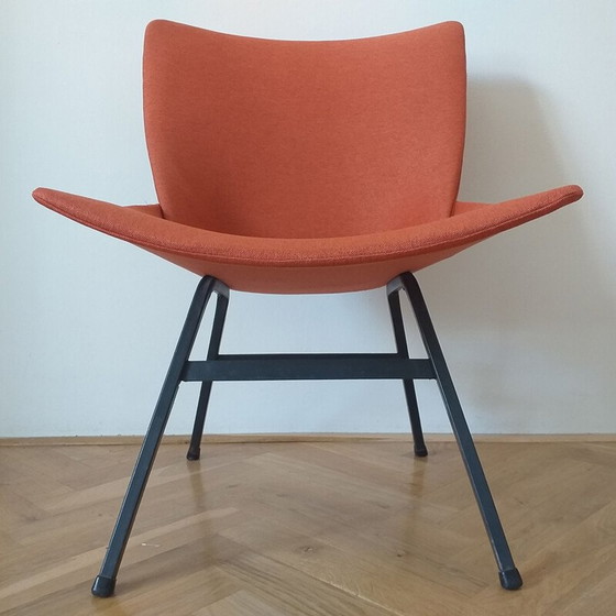 Image 1 of Lot of 3 vintage armchairs Lupina by Niko Kralj 1970