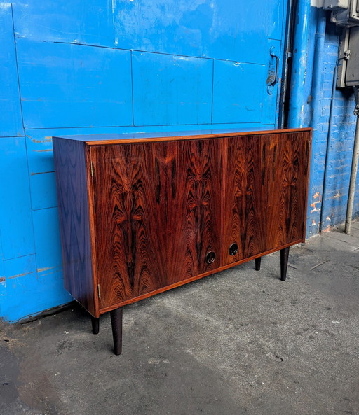 Vintage Danish Rosewood Storage Cabinet 1960S