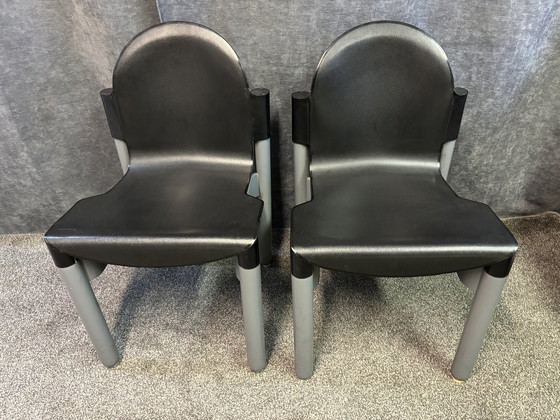 Image 1 of 4x Thonet Flexa Gerd Lange Design Chairs