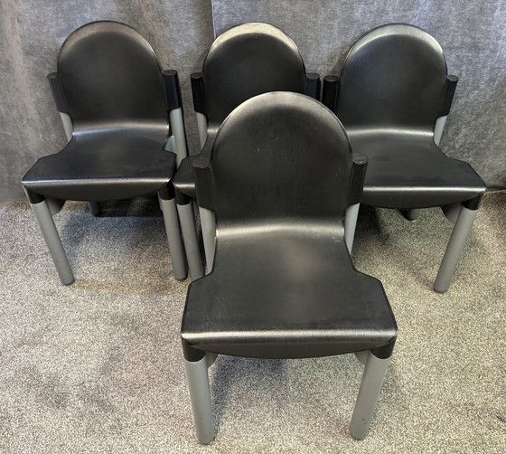 Image 1 of 4x Thonet Flexa Gerd Lange Design Chairs