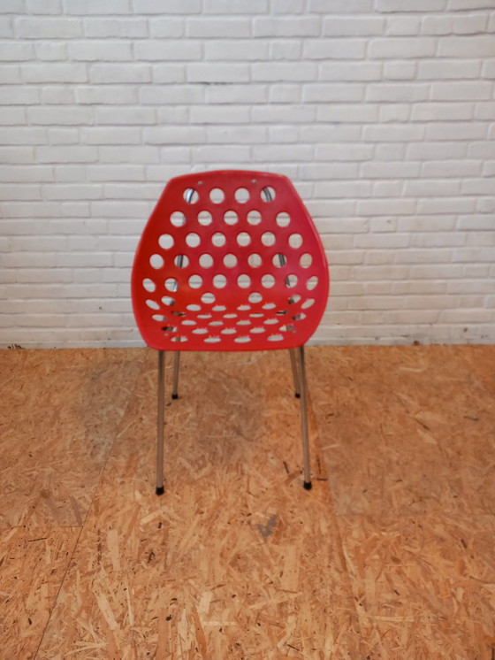 Image 1 of 6x Coquillage chairs Pierre Guariche