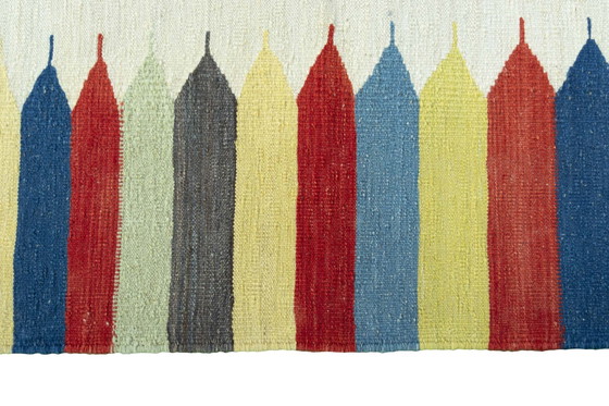 Image 1 of Kilim Far intrecciati a mano – 110 x 93 cm