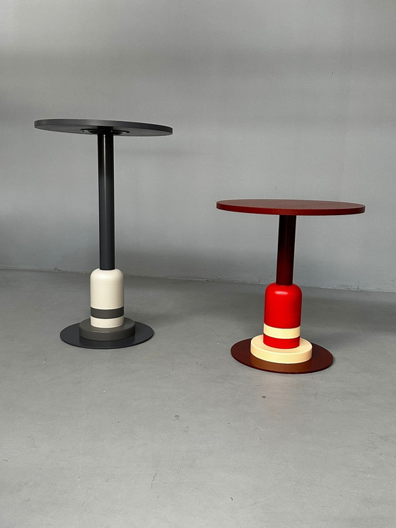 Image 1 of Design standing tables-bistro Memphis style by Bobsin for Puik