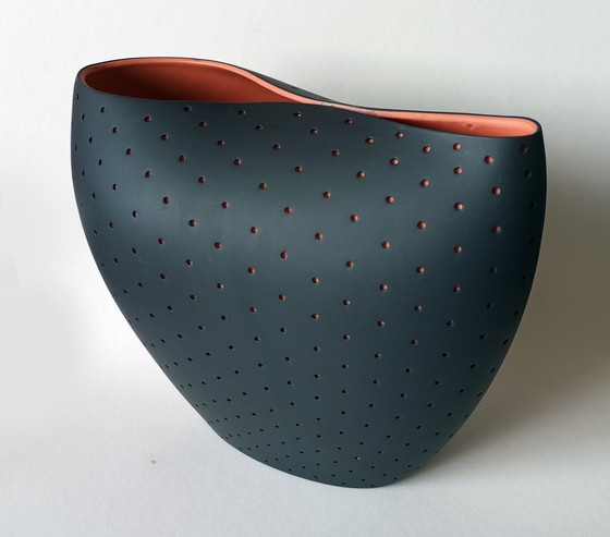 Image 1 of Doriana & Massimiliano Fuksas 'Aldo' Organic Porcelain Design Vase Alessi 2012