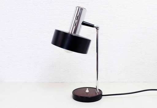 Massive metal desk lamp, Belgium 1970