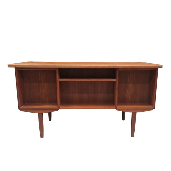 Image 1 of Vintage Scandinavian teak desk, Denmark 1970