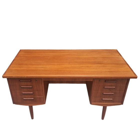 Image 1 of Vintage Scandinavian teak desk, Denmark 1970