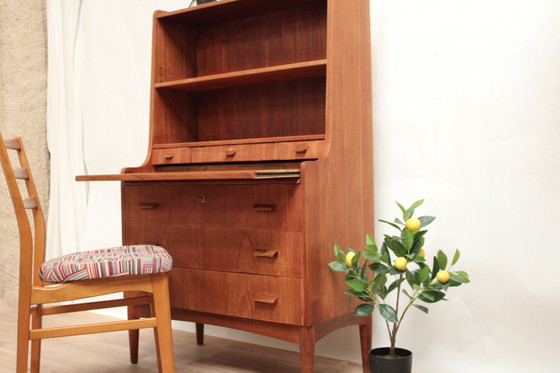 Image 1 of Bibliothque multifonction vintage teck 1960 DK 