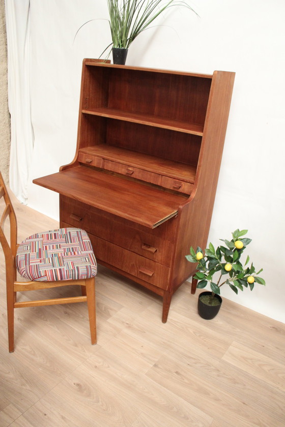 Image 1 of Bibliothque multifonction vintage teck 1960 DK 