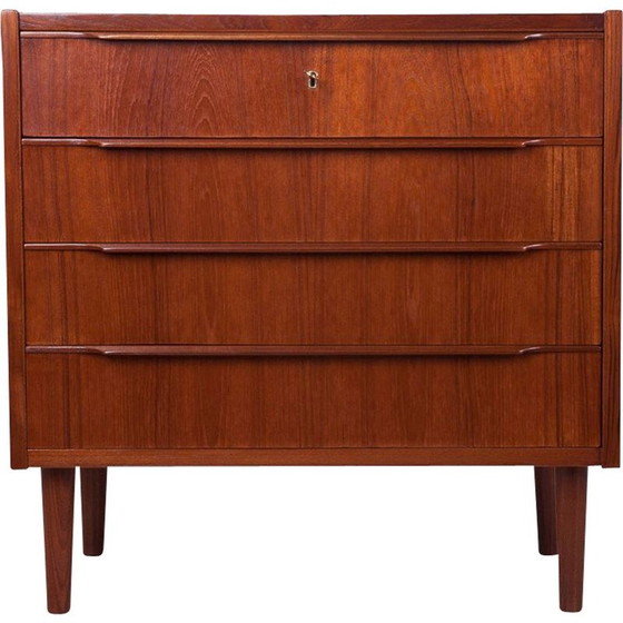 Image 1 of Mid-century Danish teak chest of drawer, 1960s