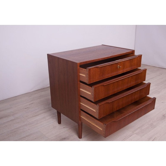 Image 1 of Mid-century Danish teak chest of drawer, 1960s