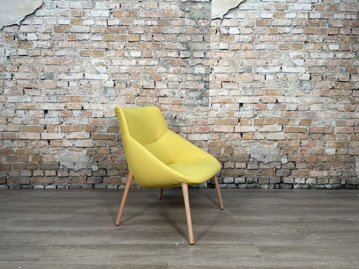 Forma 5 Bow yellow - armchair