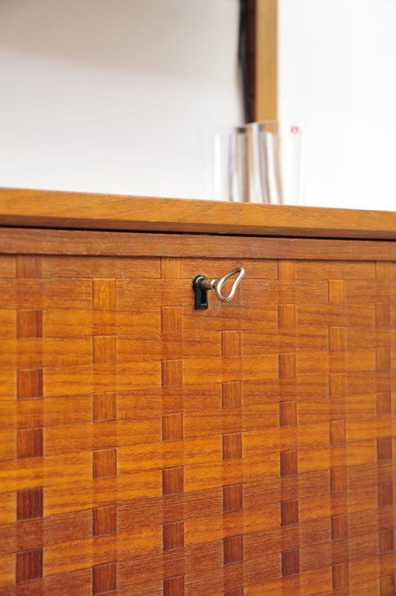 Image 1 of Royal Cado shelving system 07 teak with desk Poul Cadovius 1950